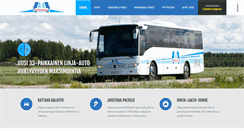 Desktop Screenshot of kuljetuksetmakinen.fi